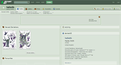 Desktop Screenshot of hailes86.deviantart.com