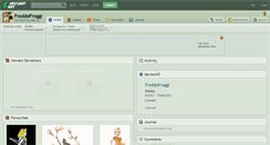 Desktop Screenshot of freddofroggi.deviantart.com