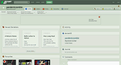 Desktop Screenshot of pandemiczombie.deviantart.com