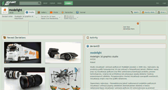 Desktop Screenshot of modelight.deviantart.com