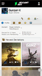 Mobile Screenshot of gunzer-x.deviantart.com