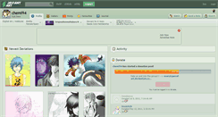 Desktop Screenshot of chemi94.deviantart.com