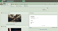 Desktop Screenshot of fil3d.deviantart.com