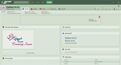 Desktop Screenshot of emirati-style.deviantart.com