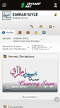 Mobile Screenshot of emirati-style.deviantart.com