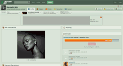 Desktop Screenshot of nevaehlleh.deviantart.com