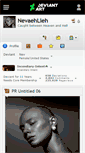 Mobile Screenshot of nevaehlleh.deviantart.com