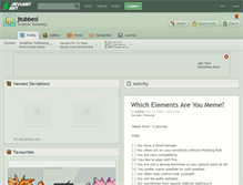 Tablet Screenshot of jtubbesi.deviantart.com