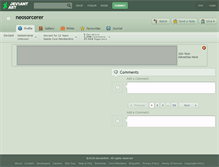 Tablet Screenshot of neosorcerer.deviantart.com