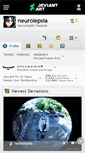 Mobile Screenshot of neurolepsia.deviantart.com