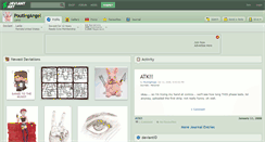 Desktop Screenshot of poutingangel.deviantart.com