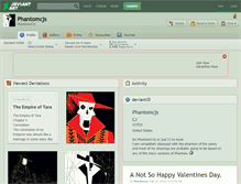 Tablet Screenshot of phantomcjs.deviantart.com