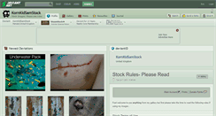 Desktop Screenshot of kornkidsamstock.deviantart.com