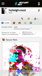 Mobile Screenshot of holleighwood.deviantart.com