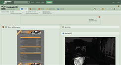 Desktop Screenshot of coldeath137.deviantart.com