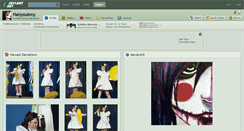 Desktop Screenshot of hanyouinny.deviantart.com