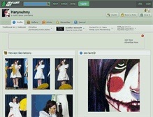Tablet Screenshot of hanyouinny.deviantart.com