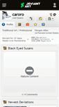 Mobile Screenshot of caroro.deviantart.com