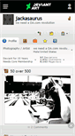 Mobile Screenshot of jackasaurus.deviantart.com