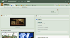 Desktop Screenshot of noseeme.deviantart.com