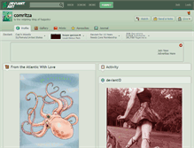 Tablet Screenshot of comritza.deviantart.com