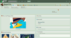 Desktop Screenshot of blossom7932.deviantart.com