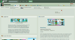 Desktop Screenshot of meaeshana.deviantart.com
