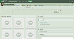 Desktop Screenshot of destinationchaos.deviantart.com