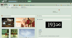 Desktop Screenshot of neflet.deviantart.com