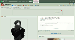 Desktop Screenshot of cerashekus.deviantart.com