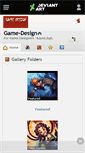 Mobile Screenshot of game-design.deviantart.com