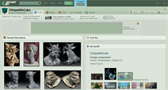 Desktop Screenshot of c0mpani0ncube.deviantart.com