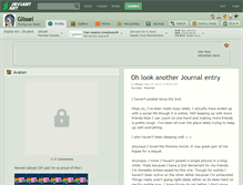 Tablet Screenshot of glissel.deviantart.com