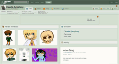 Desktop Screenshot of clearist-symphony.deviantart.com