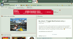 Desktop Screenshot of advancex.deviantart.com