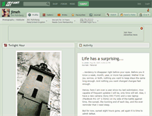 Tablet Screenshot of jimeh.deviantart.com