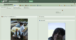 Desktop Screenshot of greentempest.deviantart.com