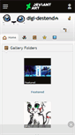 Mobile Screenshot of digi-destend.deviantart.com