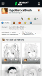 Mobile Screenshot of hypotheticalblush.deviantart.com