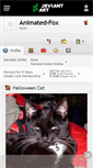 Mobile Screenshot of animated-fox.deviantart.com