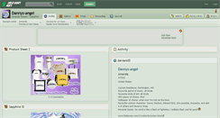 Desktop Screenshot of dannys-angel.deviantart.com