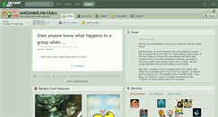 Desktop Screenshot of antizeldaxlink-club.deviantart.com