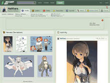 Tablet Screenshot of naikhara.deviantart.com