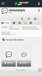 Mobile Screenshot of dotdotdotplz.deviantart.com