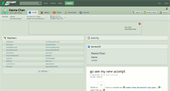 Desktop Screenshot of kaona-chan.deviantart.com