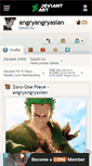 Mobile Screenshot of angryangryasian.deviantart.com