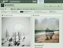 Tablet Screenshot of dpressedsoul.deviantart.com