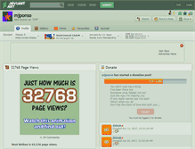 Tablet Screenshot of mjponso.deviantart.com