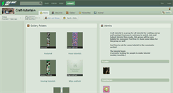 Desktop Screenshot of craft-tutorial.deviantart.com