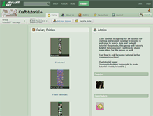 Tablet Screenshot of craft-tutorial.deviantart.com